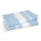 Lane Linen Chambray Cotton Beach Towels