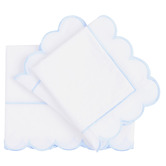 Lane Linen Scallop Cotton Sheet Set