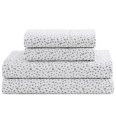 Lane Linen Grey Haze Organic Washed Cotton Sheet Set