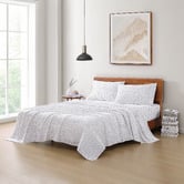 Lane Linen Grey Haze Organic Washed Cotton Sheet Set