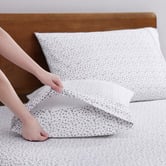 Lane Linen Grey Haze Organic Washed Cotton Sheet Set