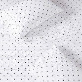 Lane Linen Black Polka Dot Organic Washed Cotton Sheet Set