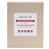 Lane Linen 1000TC Egyptian Cotton Sheet Set
