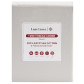 Lane Linen 1000TC Egyptian Cotton Sheet Set