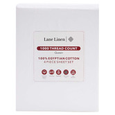Lane Linen 1000TC Egyptian Cotton Sheet Set