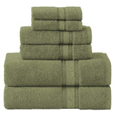 Lane Linen 6 Piece Cotton Bathroom Towel Set