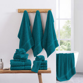 Lane Linen 12 Piece Cotton Bathroom Towel Set
