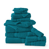 Lane Linen 12 Piece Cotton Bathroom Towel Set