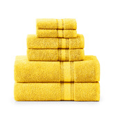 Lane Linen 6 Piece Cotton Bathroom Towel Set