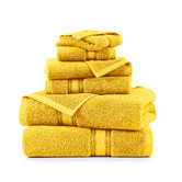 Lane Linen 6 Piece Cotton Bathroom Towel Set