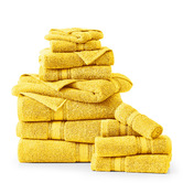 Lane Linen 12 Piece Cotton Bathroom Towel Set