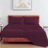 Lane Linen Washed Organic Cotton Sheet Set