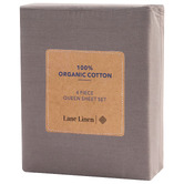 Lane Linen Organic Washed Cotton Sheet Set