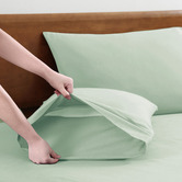 Lane Linen Organic Washed Cotton Sheet Set