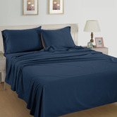 Lane Linen Organic Washed Cotton Sheet Set