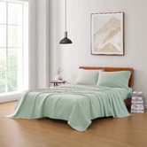 Lane Linen Organic Washed Cotton Sheet Set