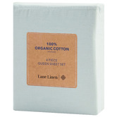 Lane Linen Organic Washed Cotton Sheet Set