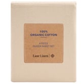 Lane Linen Organic Washed Cotton Sheet Set