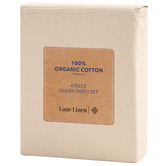Lane Linen Organic Washed Cotton Sheet Set