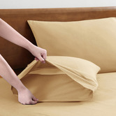 Lane Linen Organic Washed Cotton Sheet Set