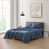Lane Linen Organic Washed Cotton Sheet Set