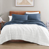 Lane Linen Organic Washed Cotton Sheet Set