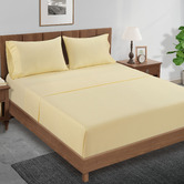 Lane Linen Organic Washed Cotton Sheet Set