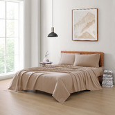 Lane Linen Organic Washed Cotton Sheet Set