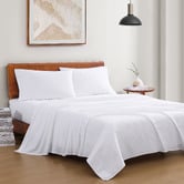 Lane Linen Organic Washed Cotton Sheet Set
