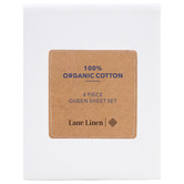 Lane Linen Organic Washed Cotton Sheet Set