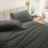 Lane Linen Cotton Percale Sheet Set