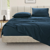 Lane Linen Cotton Percale Sheet Set