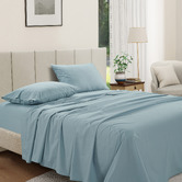 Lane Linen Cotton Percale Sheet Set