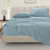 Lane Linen Cotton Percale Sheet Set