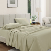 Lane Linen Cotton Percale Sheet Set
