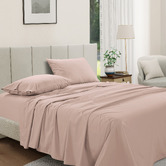 Lane Linen Cotton Percale Sheet Set