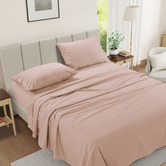 Lane Linen Cotton Percale Sheet Set