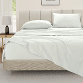 Lane Linen Cotton Percale Sheet Set