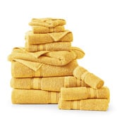 Lane Linen 12 Piece Cotton Bathroom Towel Set