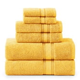 Lane Linen 6 Piece Cotton Bathroom Towel Set
