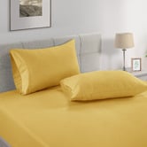 Lane Linen Organic Cotton Fitted Sheet Set