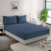 Lane Linen Organic Cotton Fitted Sheet Set