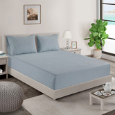 Lane Linen Organic Cotton Fitted Sheet Set