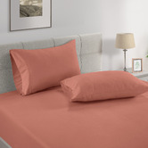 Lane Linen Organic Cotton Fitted Sheet Set