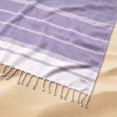 Lane Linen Sophie Cotton-Blend Turkish Beach Blanket