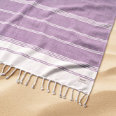 Lane Linen Sophie Cotton-Blend Turkish Beach Blanket