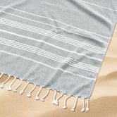 Lane Linen 200GSM Cotton-Blend Turkish Beach Blanket