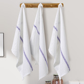 Lane Linen Striped Cotton Tea Towels