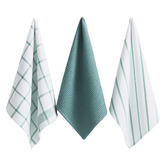 Lane Linen 12 Piece Klara Cotton Tea Towel Set