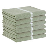 Lane Linen Herringbone Cotton Tea Towels
